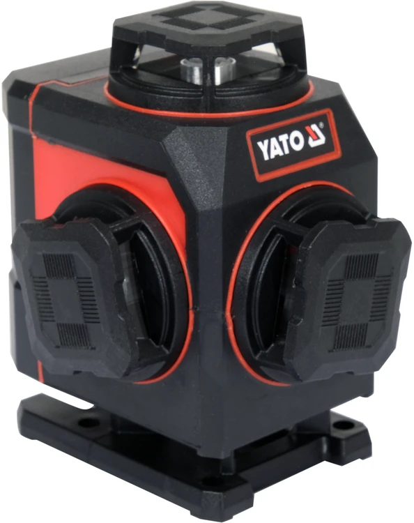 Kryžminis lazerinis nivelyras Yato YT-30419; 3,7 V; 1x4,0 Ah akum.