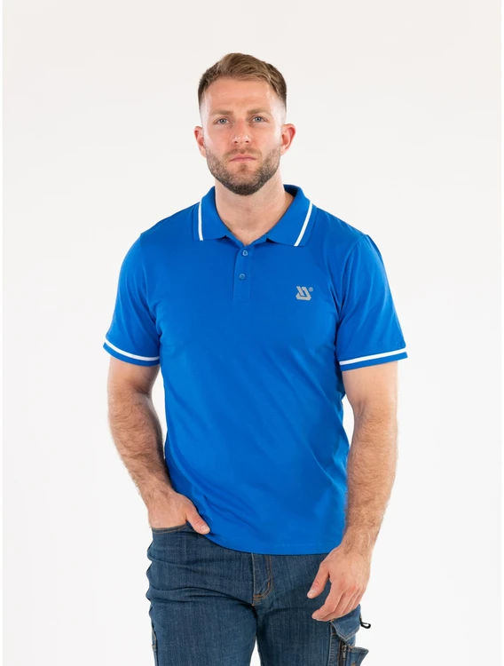 Yato MINKŠTI POLO MARŠKINĖLIAI, MĖLYNAS, DYDIS. 2XL