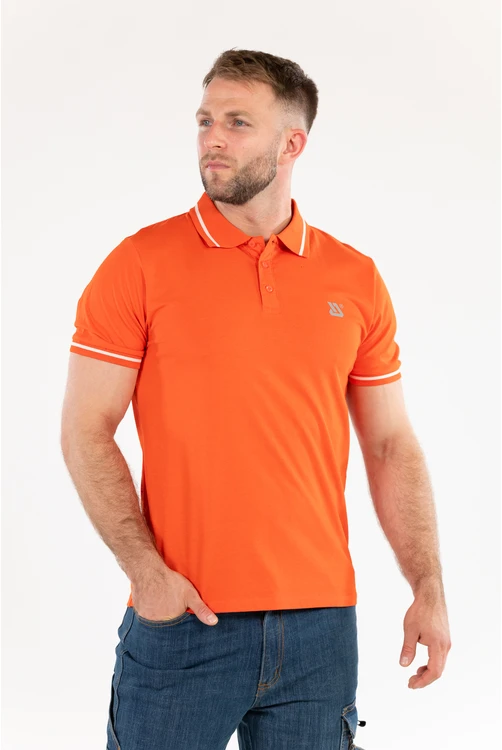 Yato MINKŠTI POLO MARŠKINĖLIAI, ORANŽINĖ, DYDIS. L