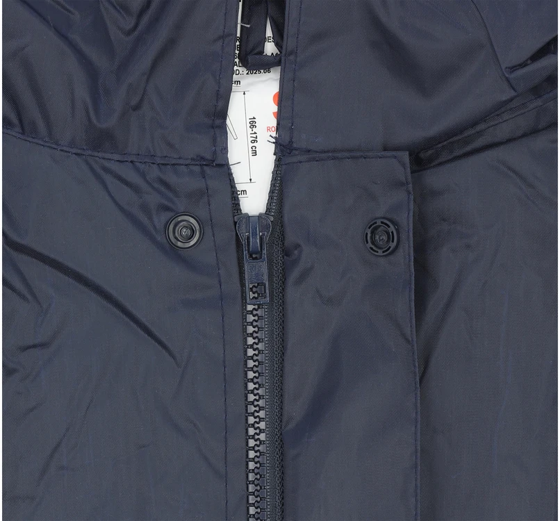 Toya Sa Poland Neperšlampantis ir neperpučiamas lietpaltis | NAVY LIGHT | dydis XL (YT-79719)