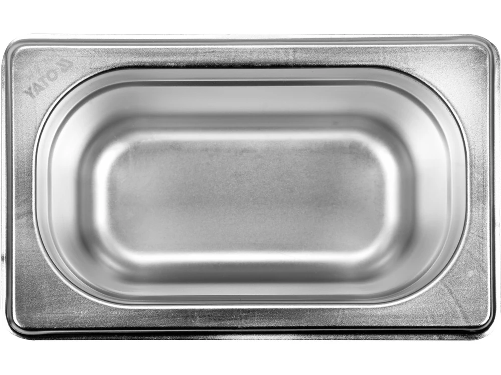 Yato Toya Sa Poland Gastronominis indas GN 1/9 | 176 × 108 × 100 mm | nerūdijantis plienas | 0,9 l (YG-00296)