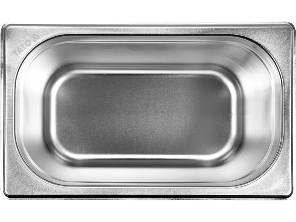 Yato Toya Sa Poland Gastronominis indas GN 1/4 | 265 × 162 × 150 mm | nerūdijantis plienas | 3,1 l (YG-00284)