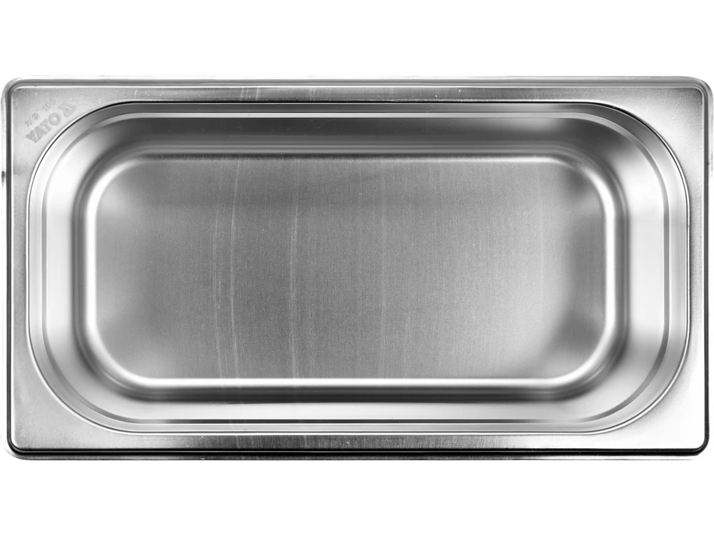 Yato Toya Sa Poland Gastronominis indas GN 1/3 | 325 × 176 × 100 mm | nerūdijantis plienas | 3,8 l (YG-00273)