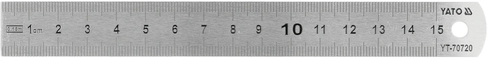 YATO PLIENINIS MATUOKLIS SS 150mm
