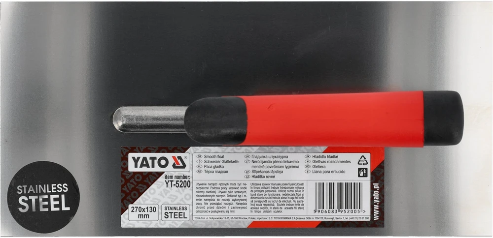 YATO PACA METALOWA 130x270mm 5200