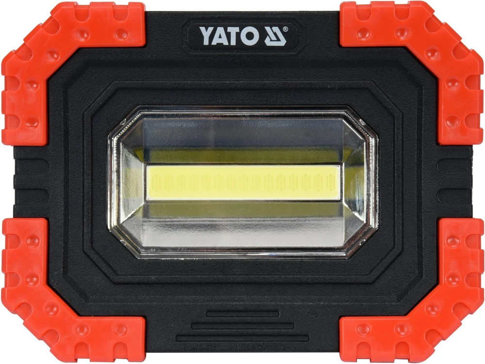 YATO LED PRIEKINIS ŽIBINTAS. Nešiojamas 10W COB 680LM