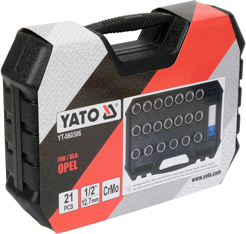 Įrankių Rinkinys - Yato Yt-060306 Lizdai Saugumo Varžtams