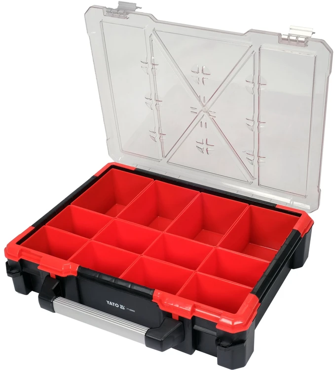 Dėžė Organizer, 12 skyrių, 490x420x115mm Yato
