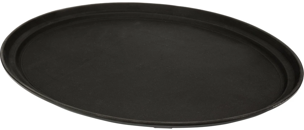 Yato Toya Sa Poland Padavėjo padėklas | ovalus | stiklo pluoštas | neslystantis paviršius | 590 × 490 mm | juodas (YG-02084)