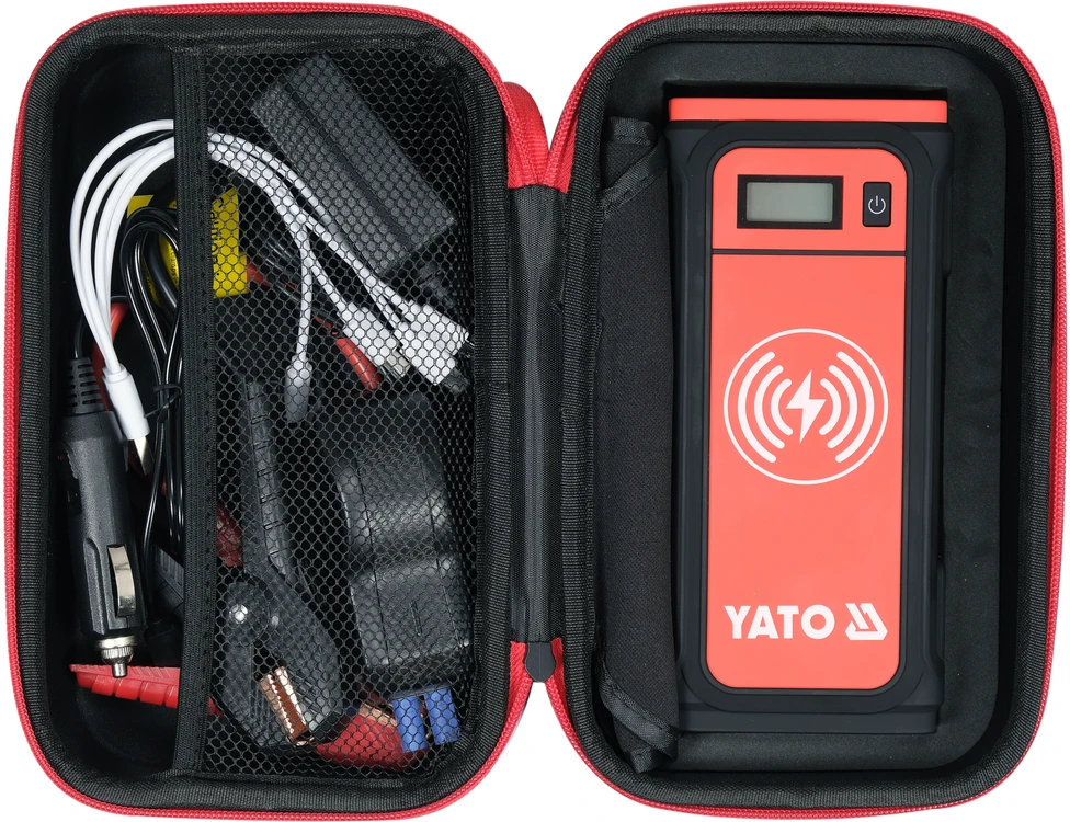 Yato Toya Sa Poland Paleidimo prietaisas | powerbank | 16000 mAh | LCD | indukcinis pakrovimas (YT-83085)