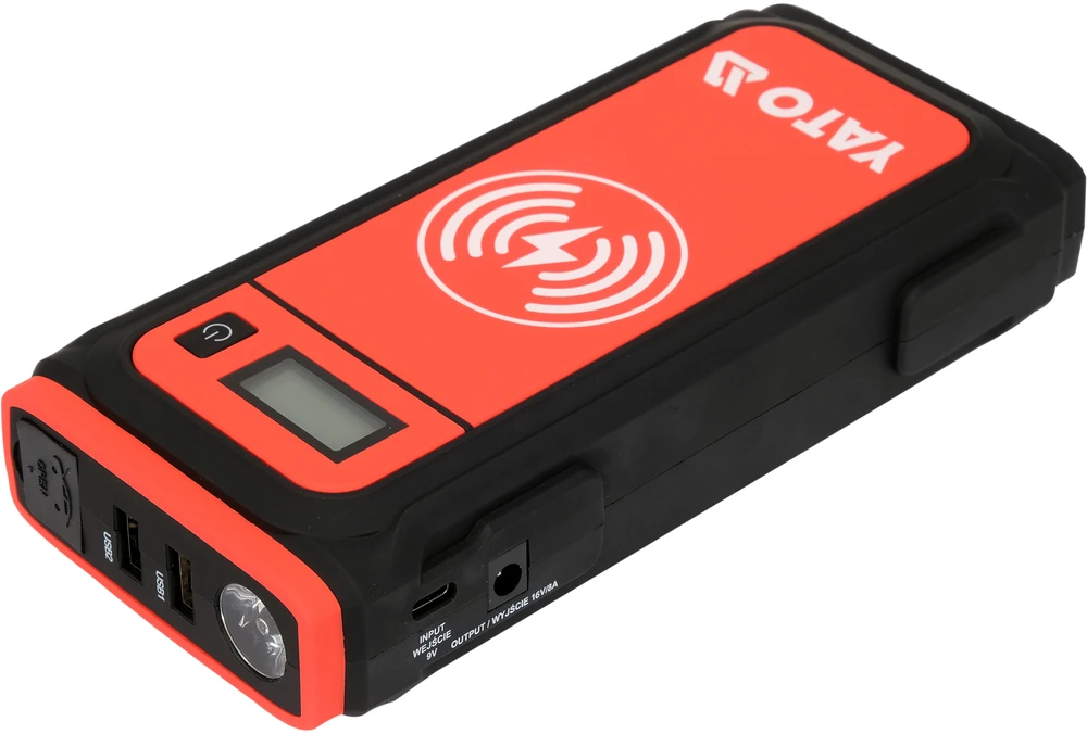 Yato Toya Sa Poland Paleidimo prietaisas | powerbank | 16000 mAh | LCD | indukcinis pakrovimas (YT-83085)