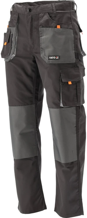 Kelnės Yato YT-80187; XXL; juodos/pilkos