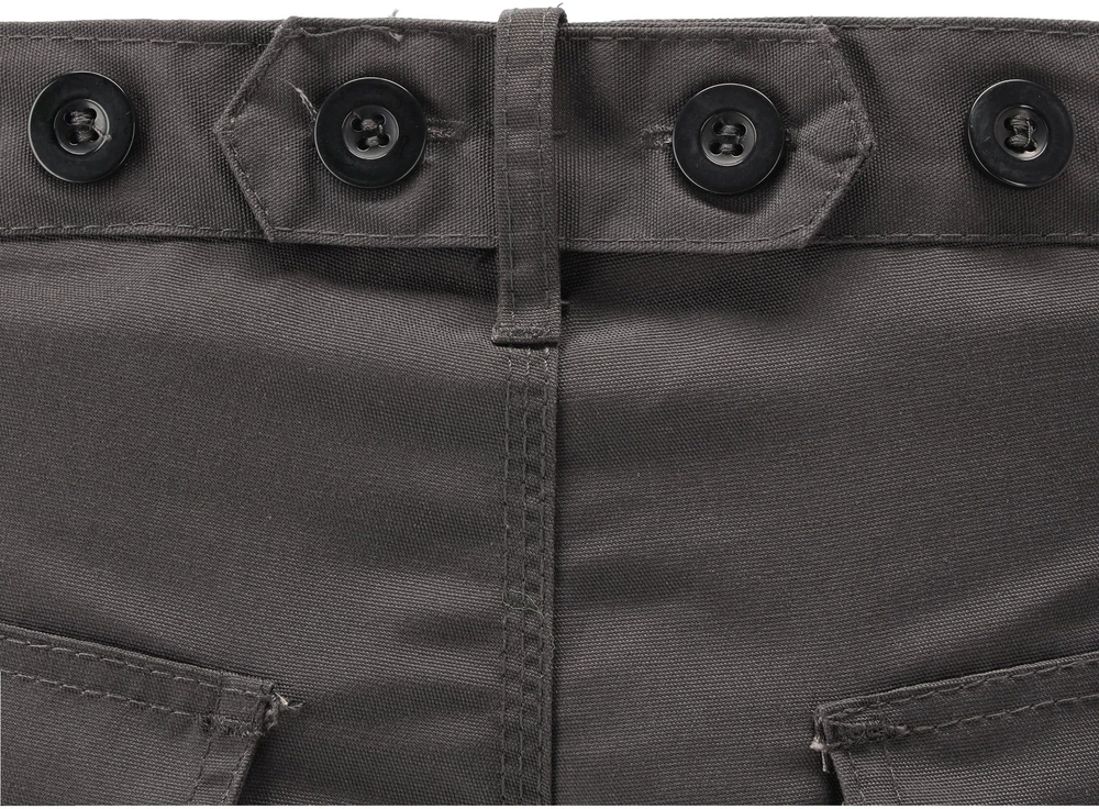 Kelnės Yato YT-80187; XXL; juodos/pilkos