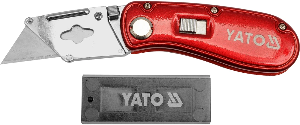 Yato Toya Sa Poland Peilis sudedamas + atsarginiai peiliukai | 61x33 mm (YT-7534)
