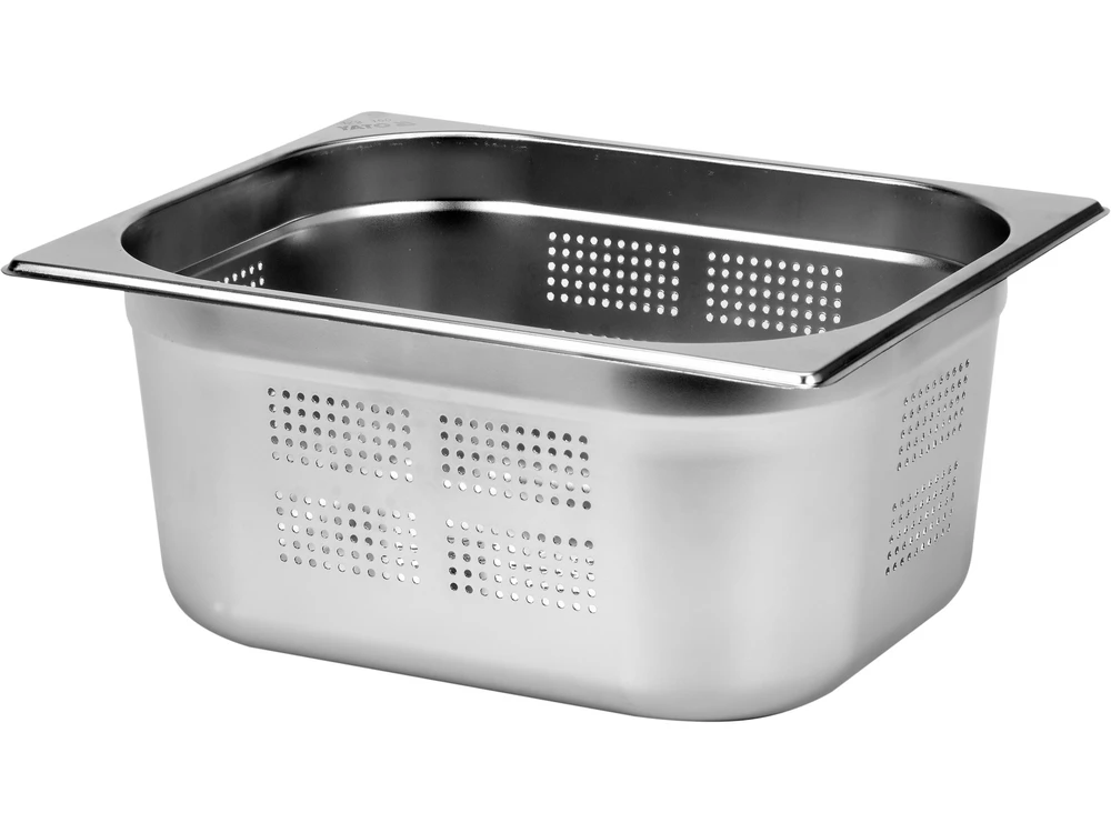Yato Toya Sa Poland Perforuotas gastronominis indas GN 1/2 | 325 × 265 × 150 mm | nerūdijantis plienas | 9,5 l (YG-00357)