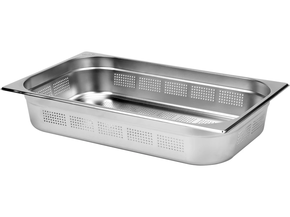 Yato Toya Sa Poland Perforuotas gastronominis indas GN 1/1 | 530 × 325 × 100 mm | nerūdijantis plienas | 13,5 l (YG-00343)
