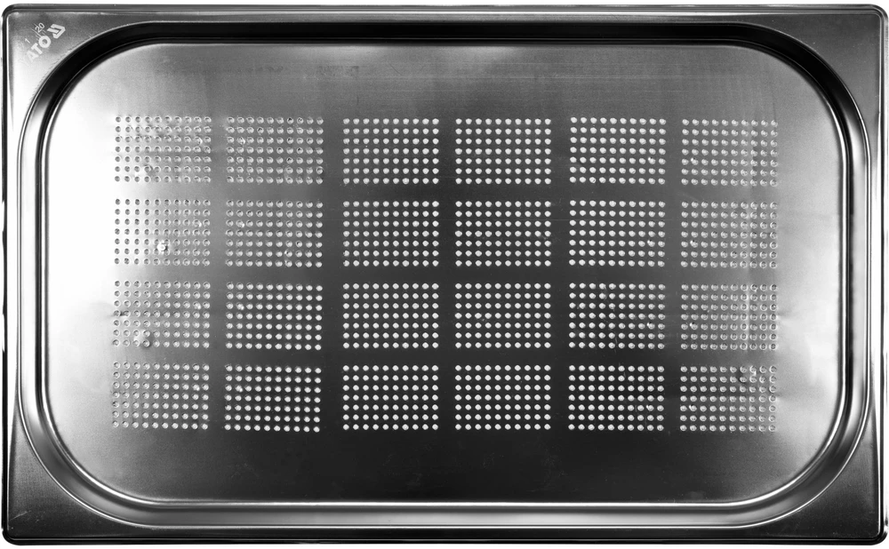 Yato Toya Sa Poland Perforuotas gastronominis indas GN 1/1 | 530 × 325 × 20 mm | nerūdijantis plienas | 2,5 l (YG-00340)