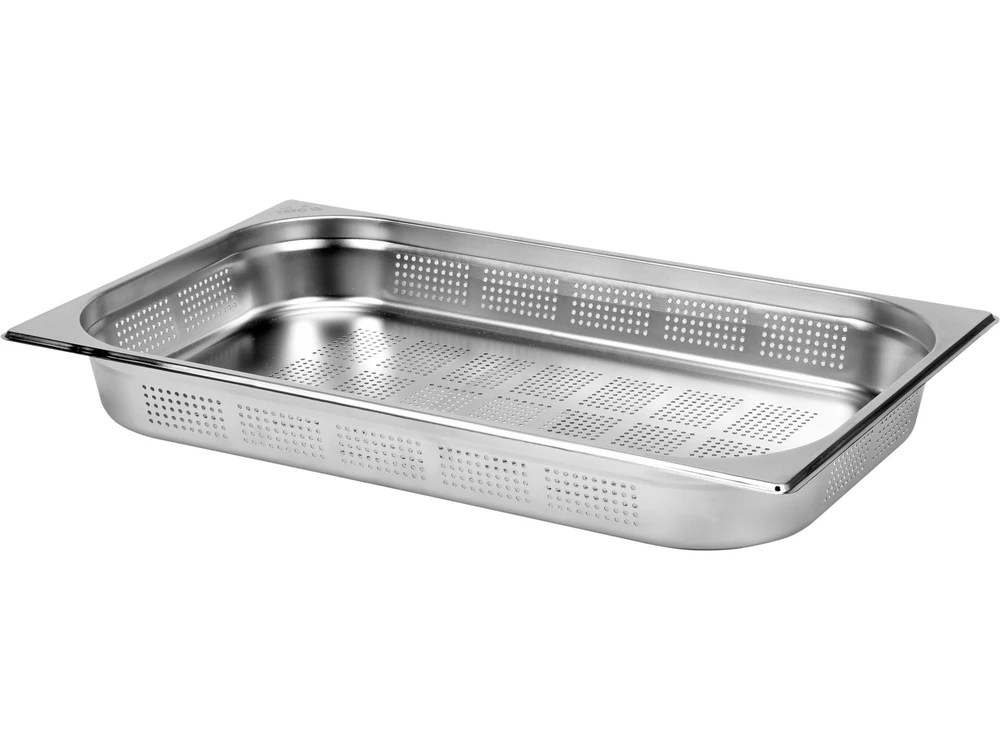 Yato Toya Sa Poland Perforuotas gastronominis indas GN 1/1 | 530 × 325 × 65 mm | nerūdijantis plienas | 8,5 l (YG-00342)
