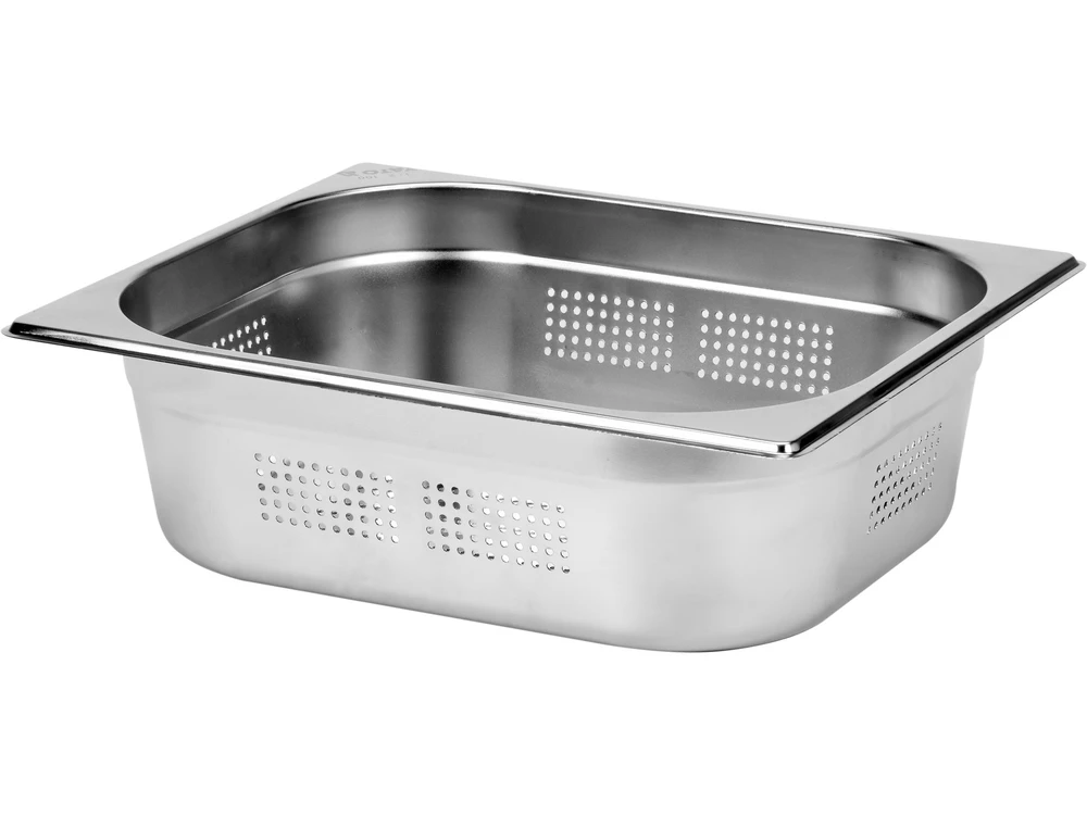 Yato Toya Sa Poland Perforuotas gastronominis indas GN 1/2 | 325 × 265 × 100 mm | nerūdijantis plienas | 5,5 l (YG-00356)