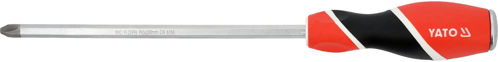 Yato Toya Sa Poland Atsuktuvas kalamas kryžminis PH3x200 mm (YT-25996)