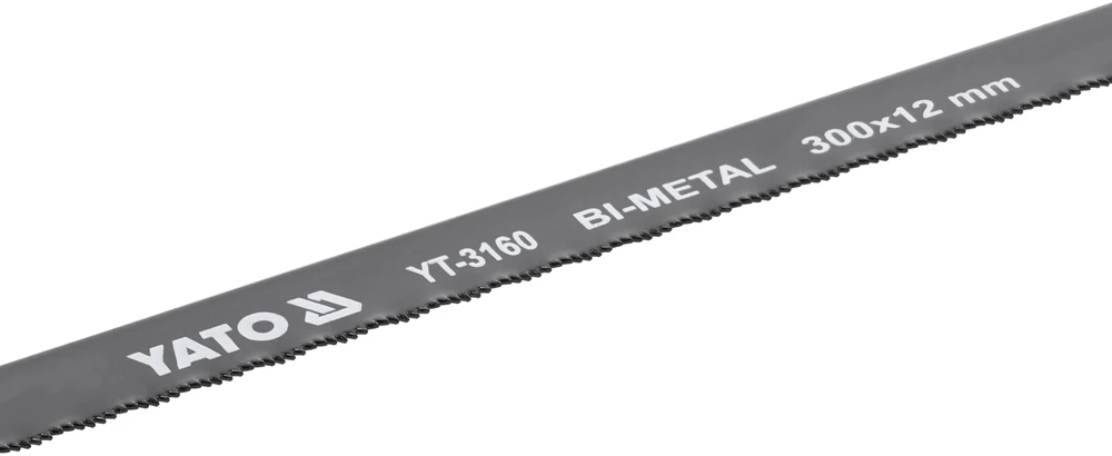YATO PIŁA DO METALU DREWNIANA RĄCZKA 300mm 3160