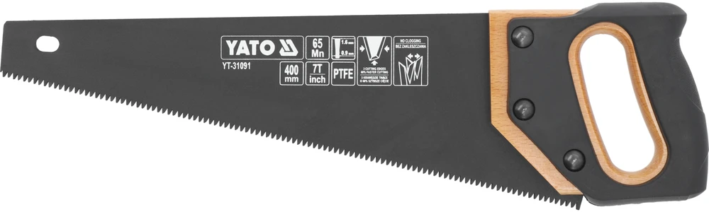 Yato Toya Sa Poland Pjūklas rankinis PTFE / 7 TPI | 400 mm (YT-31091)