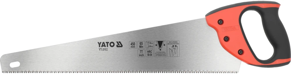 YATO PIŁA DO DREWNA 450mm 3102