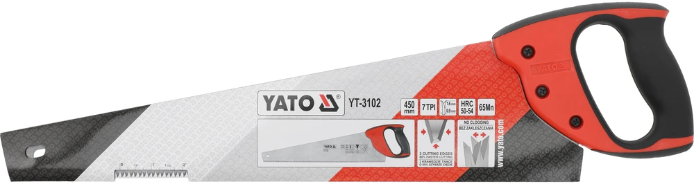 YATO PIŁA DO DREWNA 450mm 3102