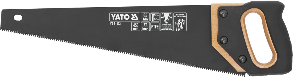 Toya Sa Poland Pjūklas rankinis PTFE / 7 TPI | 450 mm (YT-31092)