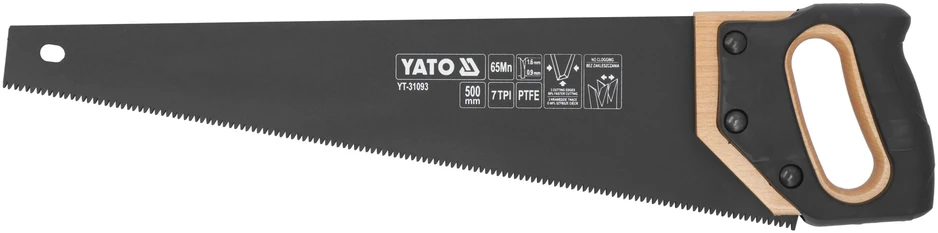 YATO RANKINIS PJŪKLAS MEDŽIUI 500mm PTFE