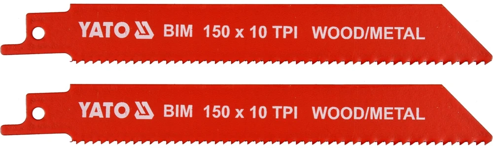 YATO PJŪKLELIS BIM 150mm 10TPI 2vnt.