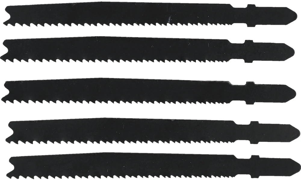 Toya Sa Poland Pjūkliukai siaurapjūkliui 5vnt, 24~10TPI / 1.2 ~2.6mm (metalui, aliuminiui) (YT-3415)