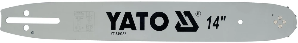 YATO PROWADNICA ŁAŃCUCHA 35cm (14") 3/8" 52 0.05" U