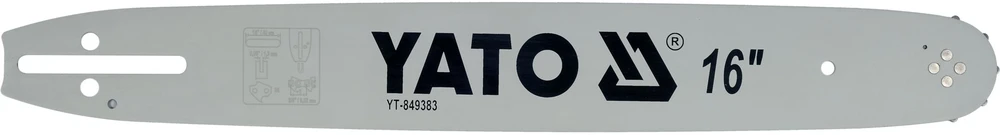 YATO PROWADNICA ŁAŃCUCHA 40cm (16") 3/8" 56 0.05" U