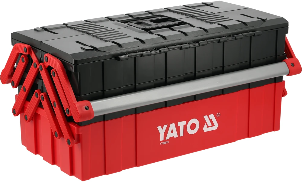 Yato PLASTIKINĖ ĮRANKIŲ DĖŽĖ - 5 LENTYNĖS
