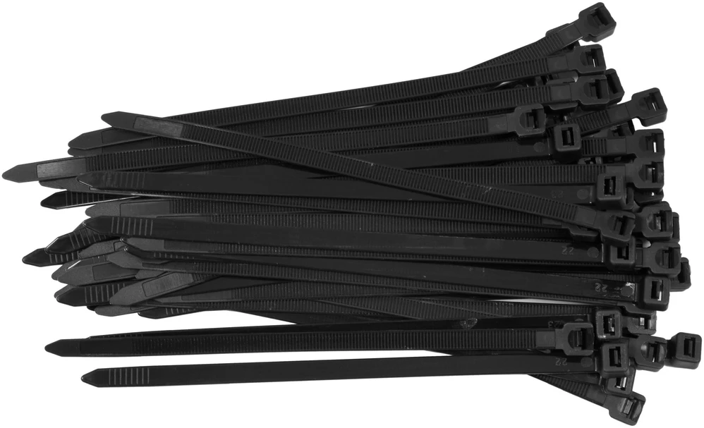 YATO PLASTIKINIS DIRŽELIS Juodas 7,6*200 /50vnt