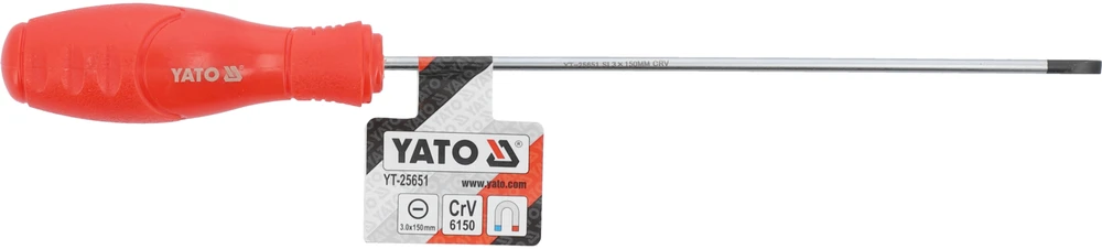 Yato PLOKŠČIAS ATSUKTUMAS 3X150MM
