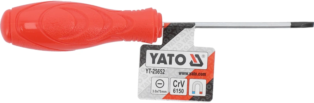 Yato PLOKŠČIAS ATSUKTUMAS 3X75MM