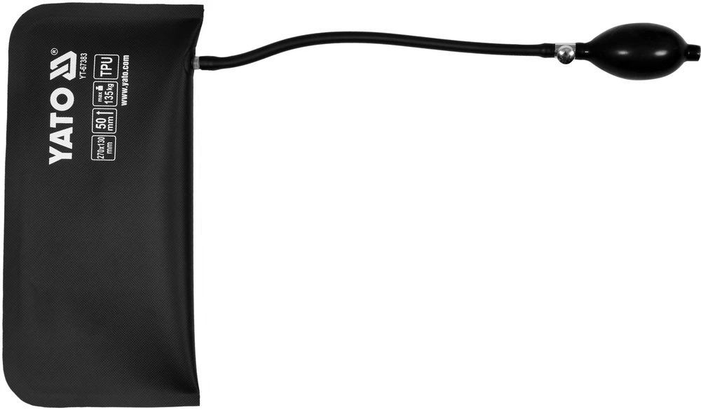 Yato PNEUMATINĖ MONTAVIMO GALVĖ, MATMENYS 270 X 130 MM, TALPA 135 KG