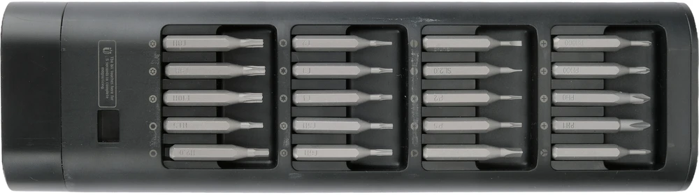 Toya Sa Poland Akumuliatorinis precizinis atsuktuvas elektronikai | 4 V | 0,25–0,35 Nm | 21 vnt. (YT-25765)