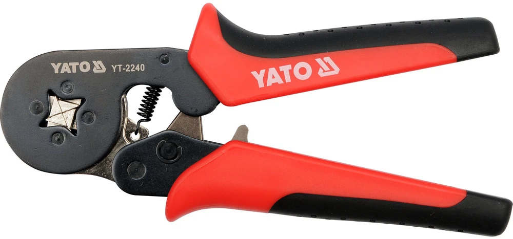 Antgalių presavimo replės Yato YT-2240; 180 mm