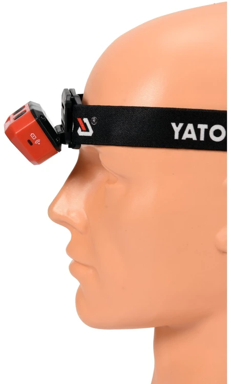 Yato Toya Sa Poland Lempa dedama ant galvos | lygus žibinto reguliavimas / judesio daviklis | 480LM AKU OSRAM LED (YT-08592)