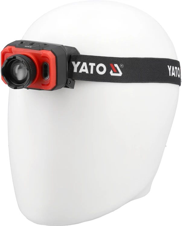 Yato Toya Sa Poland Lempa dedama ant galvos | 600LM AKU / judesio daviklis | LED (YT-085941)