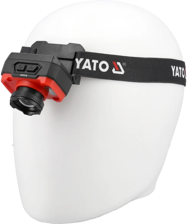 Yato Toya Sa Poland Lempa dedama ant galvos | 600LM AKU / judesio daviklis | LED (YT-085941)