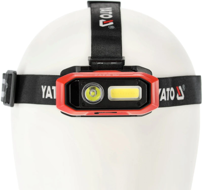 Prožektorius nešiojamas ant galvos Yato YT-08594; 3,7 V; 2,2 Ah akum.