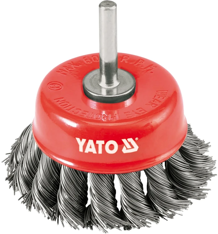 Toya Sa Poland YATO BET šepetėlis 75mm, SU BOTONU, VYKTA viela 4752