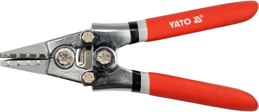 Skardos lankstymo replės Yato YT-5141; 210 mm; 80x35