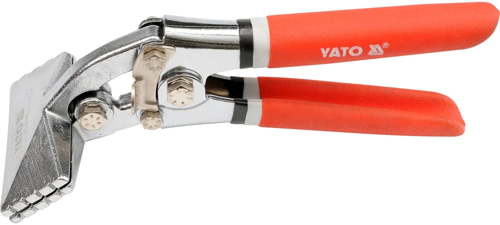 Skardos lankstymo replės Yato YT-5140; 210 mm; 80x35