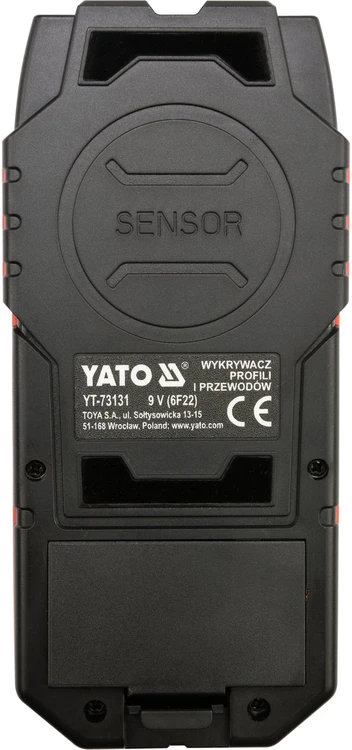 Metalo, medžio profilių ir laidų detektorius Yato YT-73131