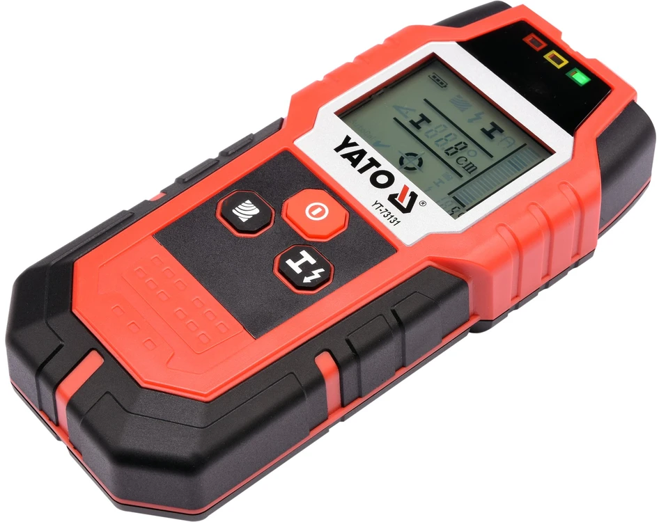 Metalo, medžio profilių ir laidų detektorius Yato YT-73131